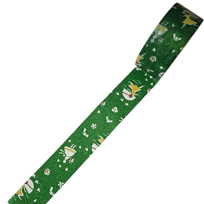 Classiky Love Letter Masking Tape - Green (2.2cm)