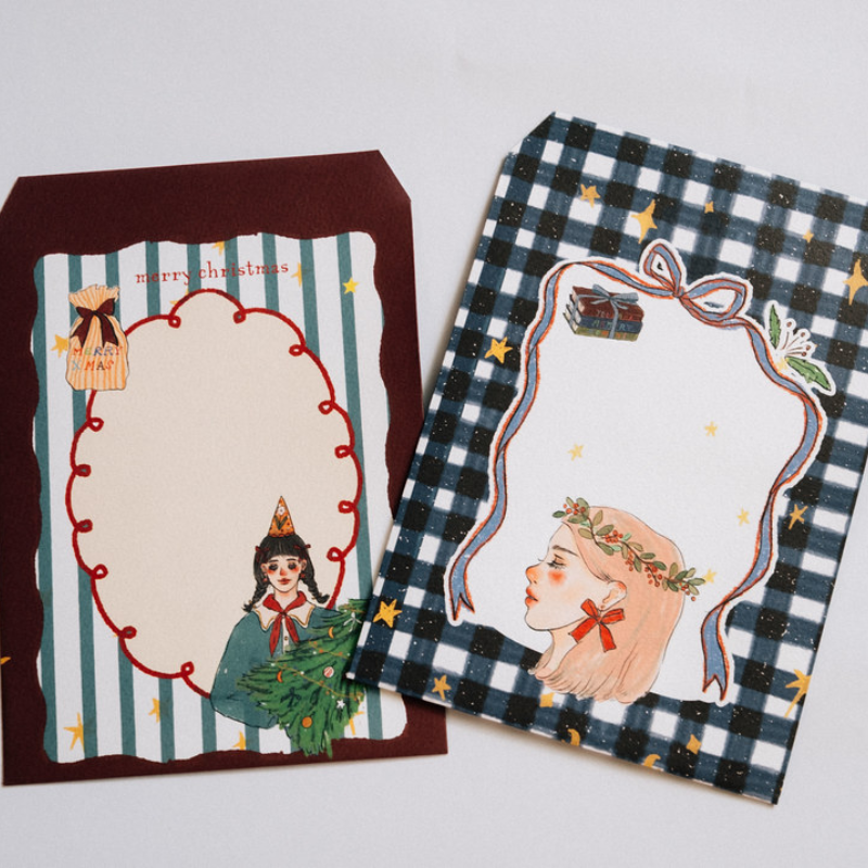 La Dolce Vita Christmas Envelope Set (8 pcs)