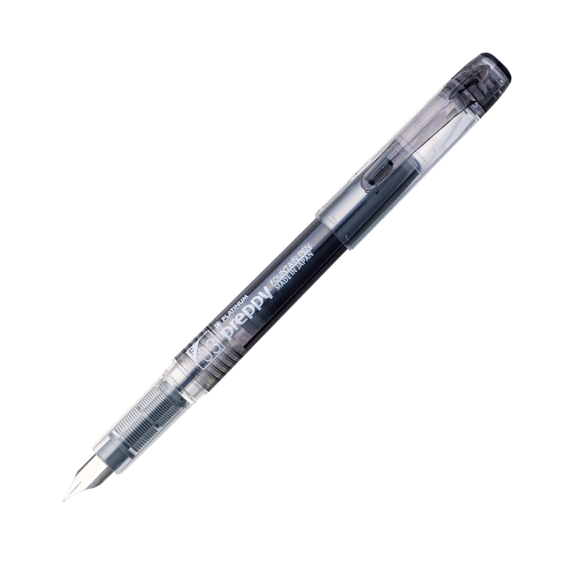 Platinum Preppy Fountain Pen - F Nib Black