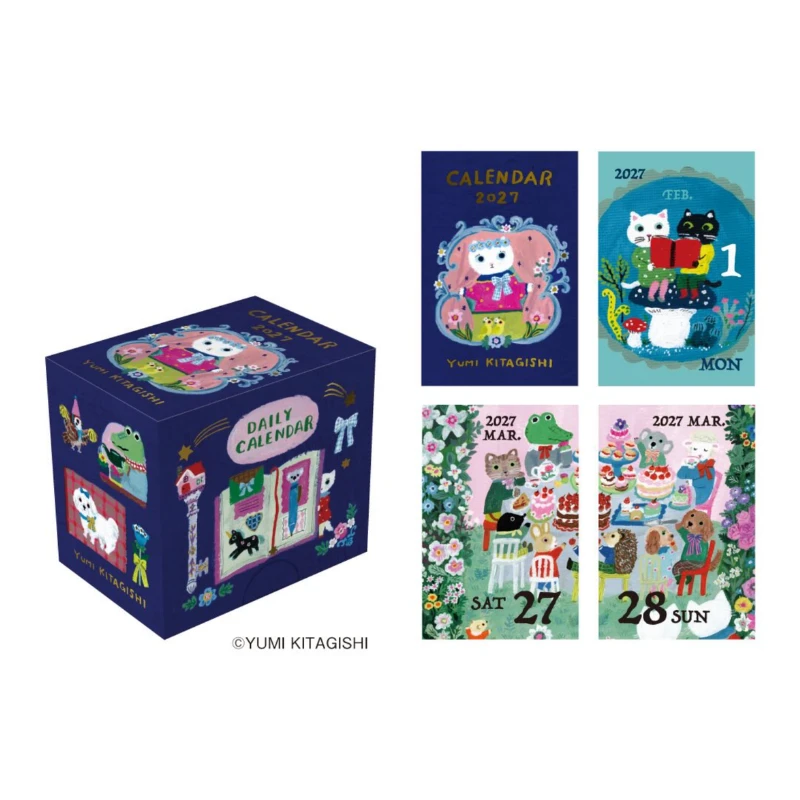 Yumi Kitagishi 2027 Mini Tear-Off Calendar