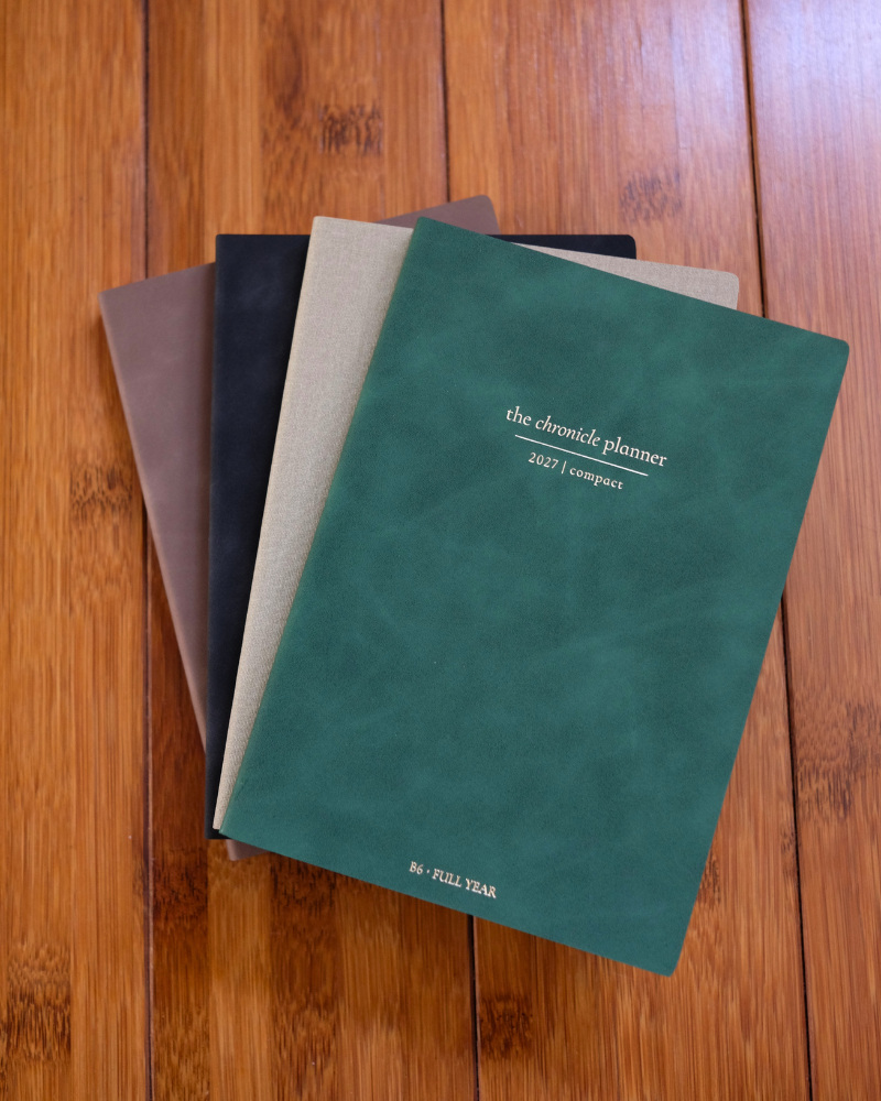 Faded Chronicle 2027 Chronicle Planner - B6 Compact