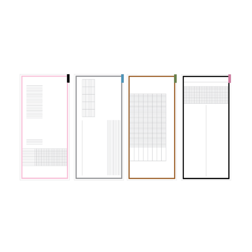 Kurukynki DAY TO DAY Paper Pack A (20 sheets)