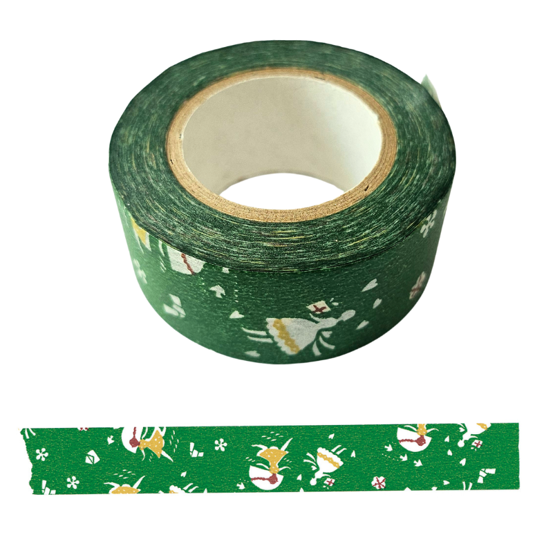 Classiky Love Letter Masking Tape - Green (2.2cm)
