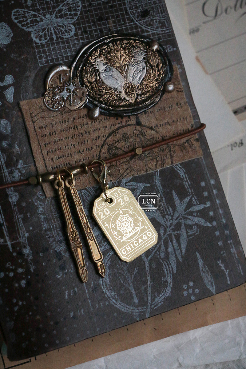 Lin Chia Ning Brass Charm - 2026 Chicago Stationery Fest (Limited Edition)