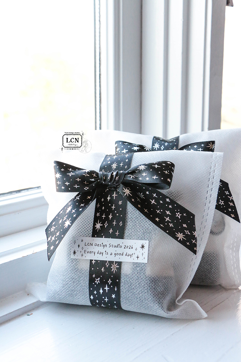 Lin Chia Ning 2026 Mini Tote Stationery Set - Black Cover