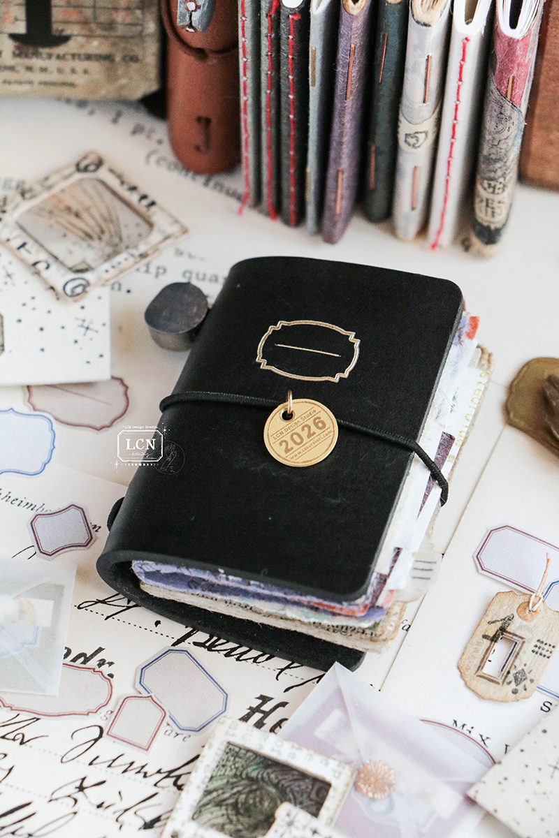 Lin Chia Ning 2026 Mini Tote Stationery Set - Black Cover