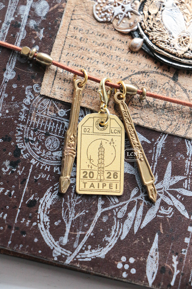 Lin Chia Ning Brass Charm - 2026 Zakka Joshi Haku (Limited Edition)