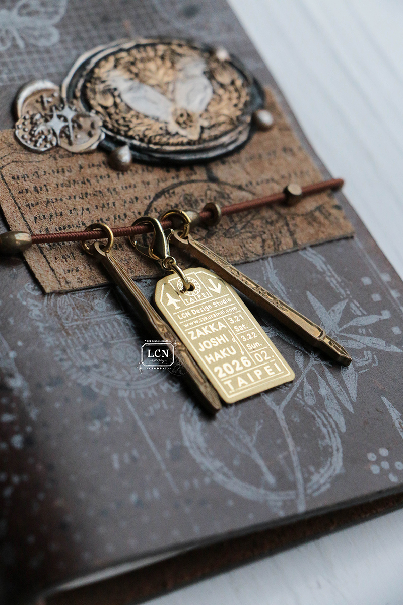 Lin Chia Ning Brass Charm - 2026 Zakka Joshi Haku (Limited Edition)