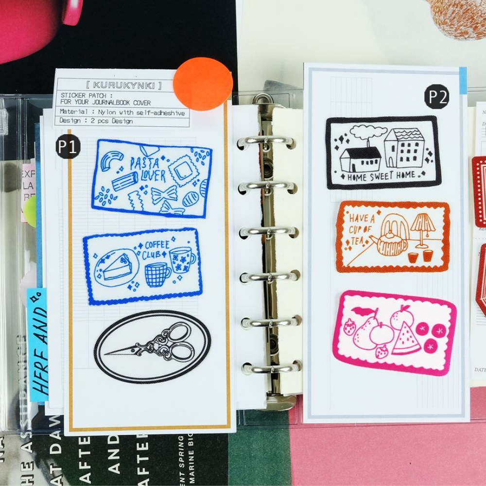 Kurukynki DAY TO DAY Fabric Patch Set (2 options)