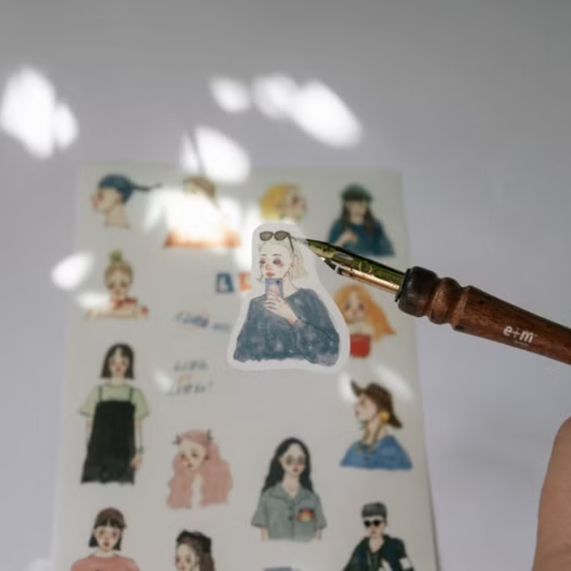 La Dolce Vita A6 Washi Sticker - It's so nice to have you