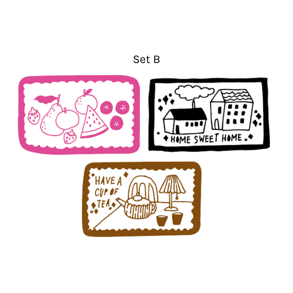 Kurukynki DAY TO DAY Fabric Patch Set (2 options)