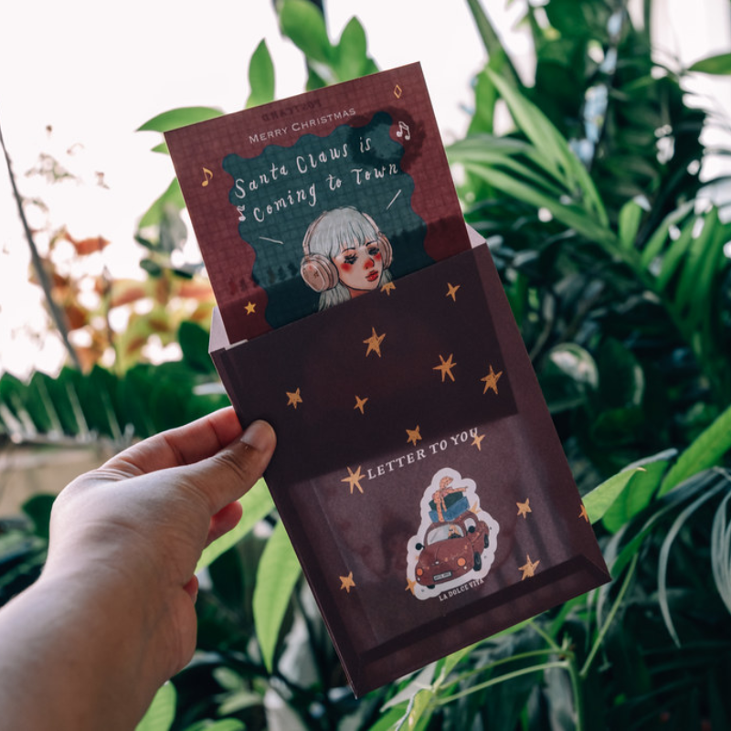 La Dolce Vita Christmas Envelope Set (8 pcs)