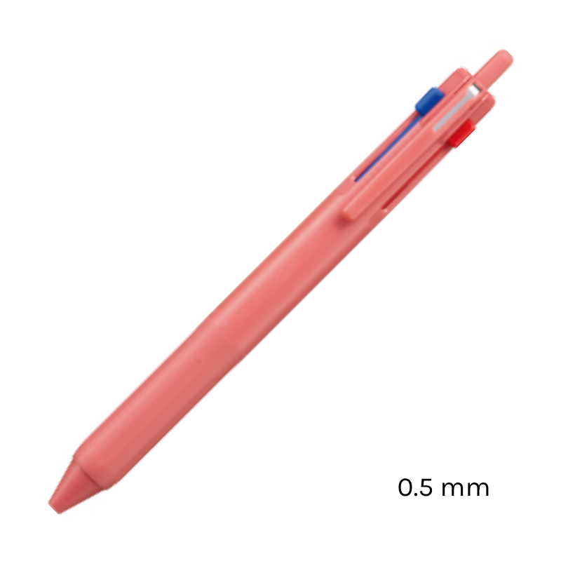 Uni Jetstream 3-Colour Ballpoint Pen - Berry Pink 0.5