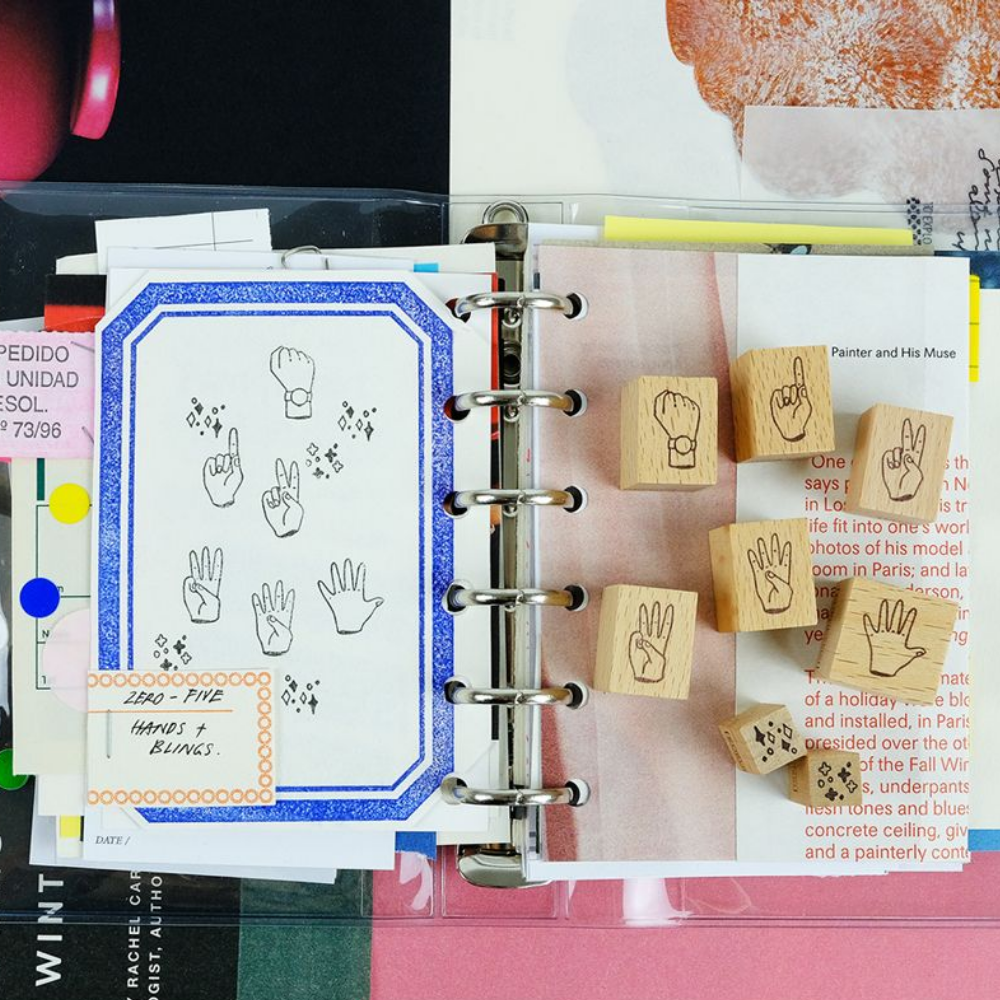 Kurukynki DAY TO DAY Rubber Stamp Set - Zero to Five