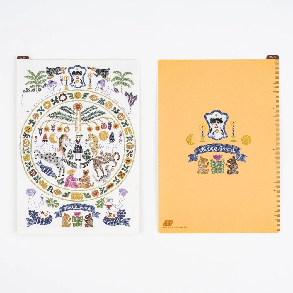 Hobonichi A5 Pencil Board - iyo okumi: Happy Tea Time (Taste Good)