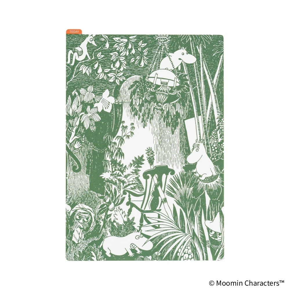 Hobonichi A5 Pencil Board - Moomin: Jungle Game