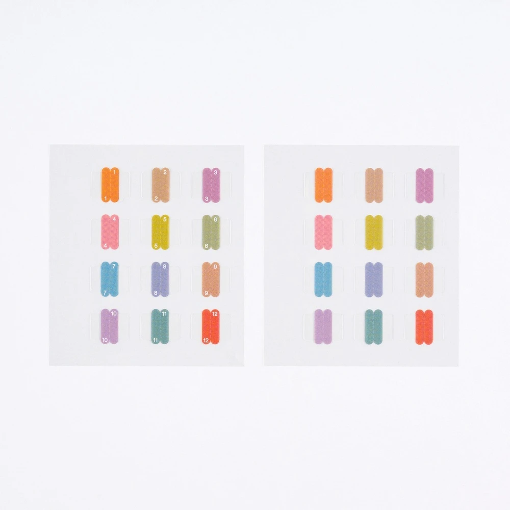 Hobonichi x TSUKI no IRO: Index Stickers