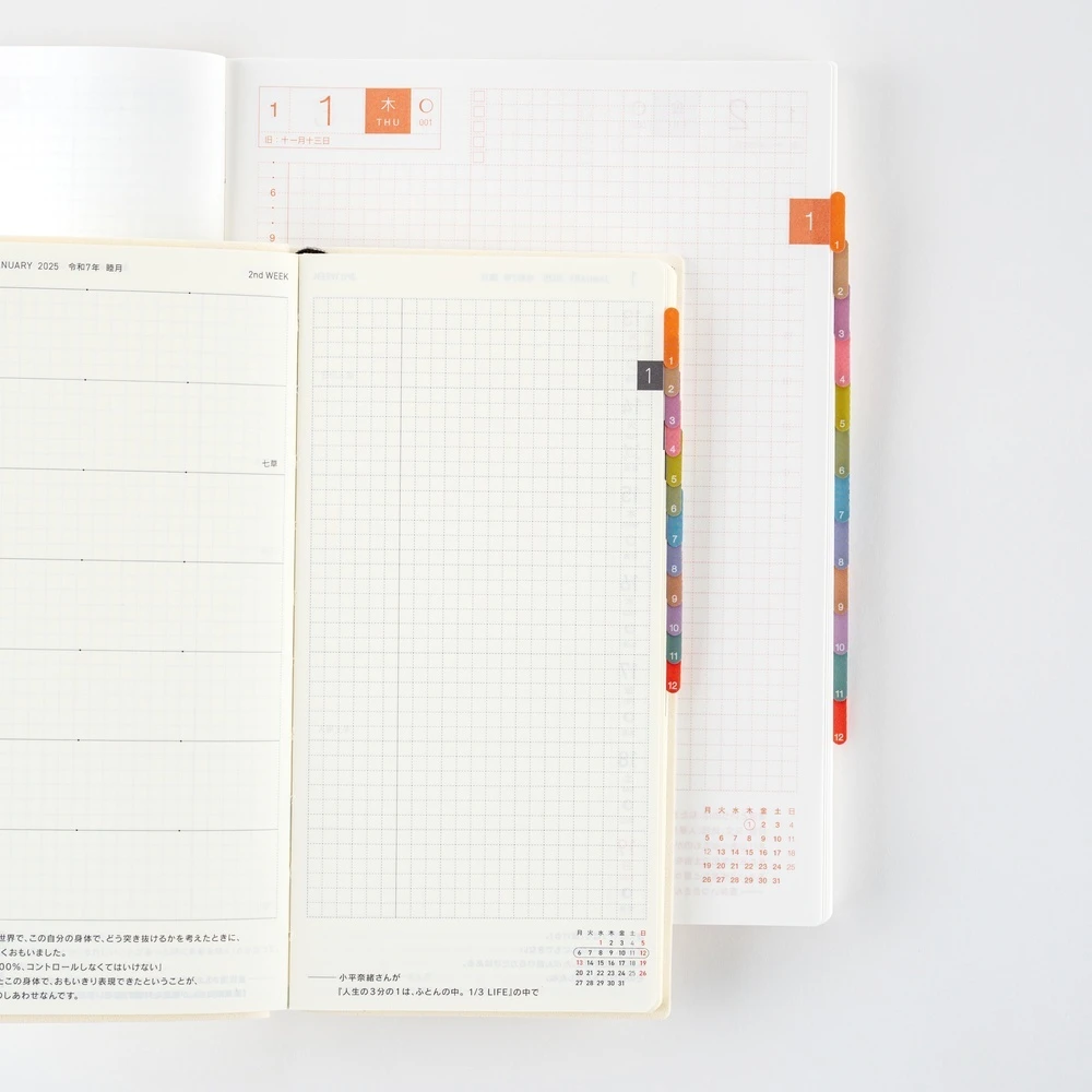 Hobonichi x TSUKI no IRO: Index Stickers