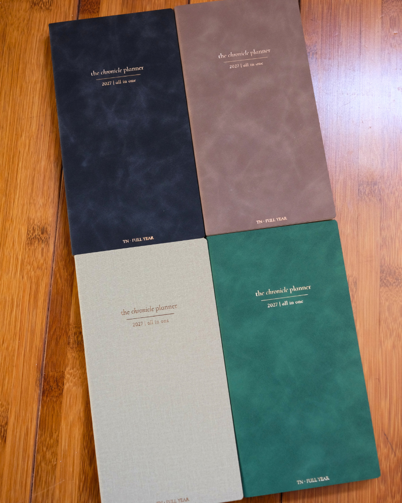 Faded Chronicle 2027 Chronicle Planner - TN All In One