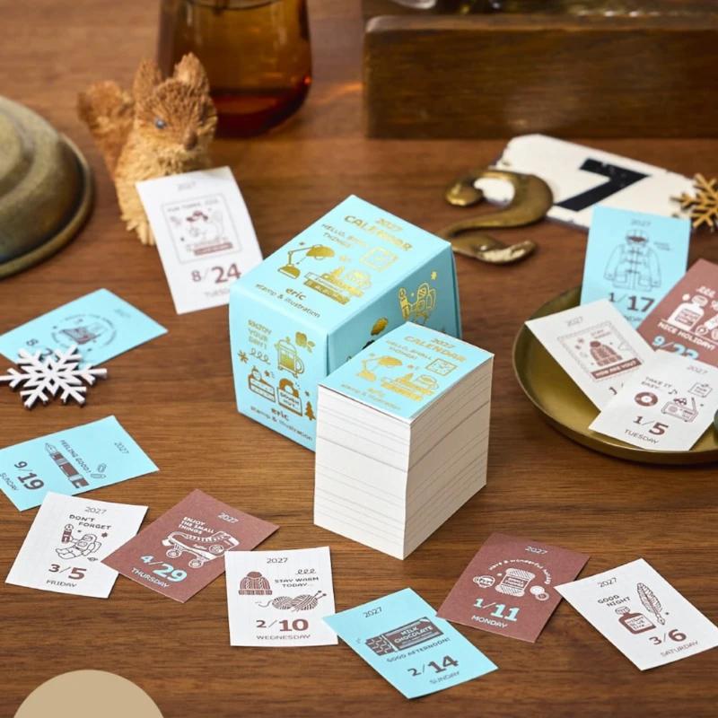 eric 2027 Mini Tear-Off Calendar