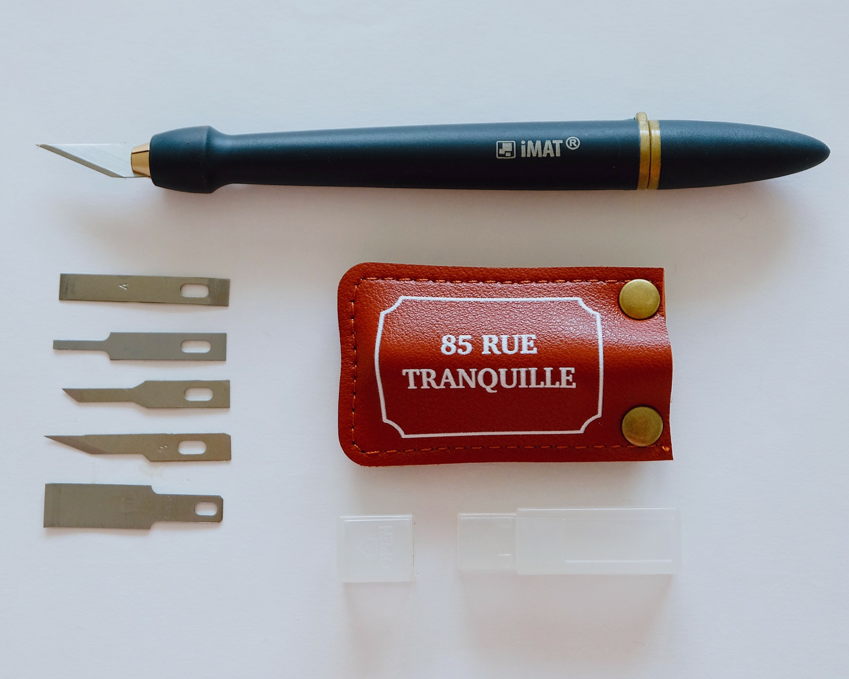 85 Rue Tranquille x iMAT Cutting Set (Traveler’s Notebook Regular Size)