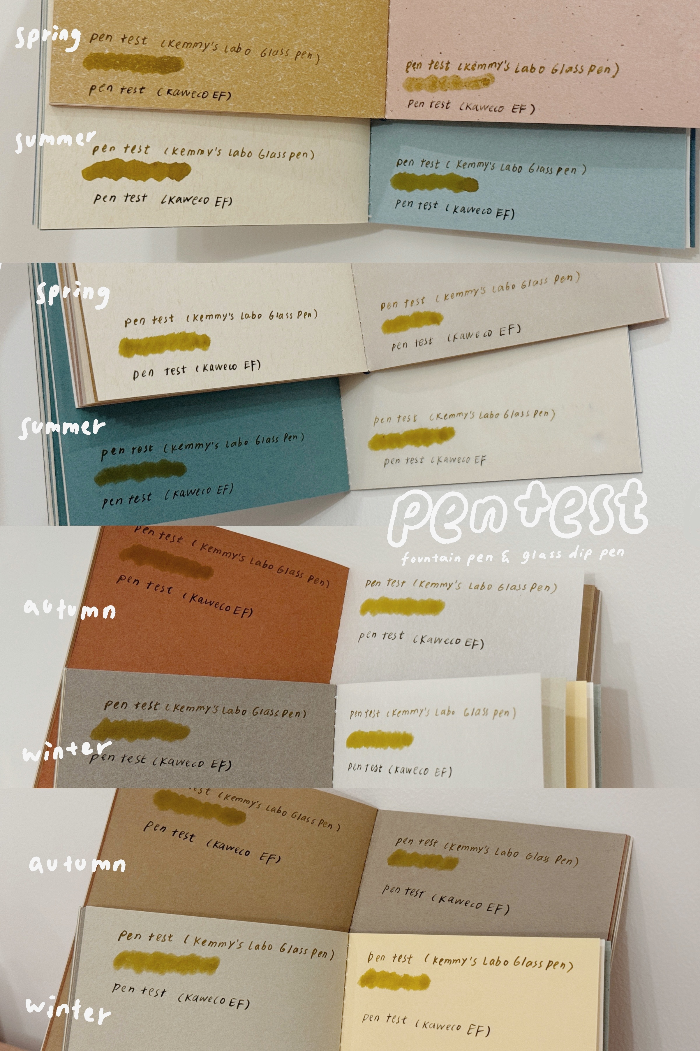 a.moment Seasonal Refill for Traveler's Notebook (TN Passport Size)