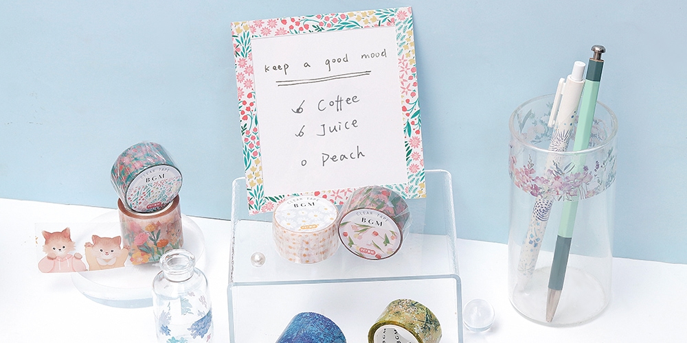 BGM PET Tape - Morning Garden (3cm)