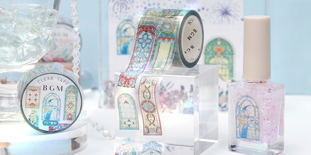 BGM PET Tape - Stained Glass Window (3cm)