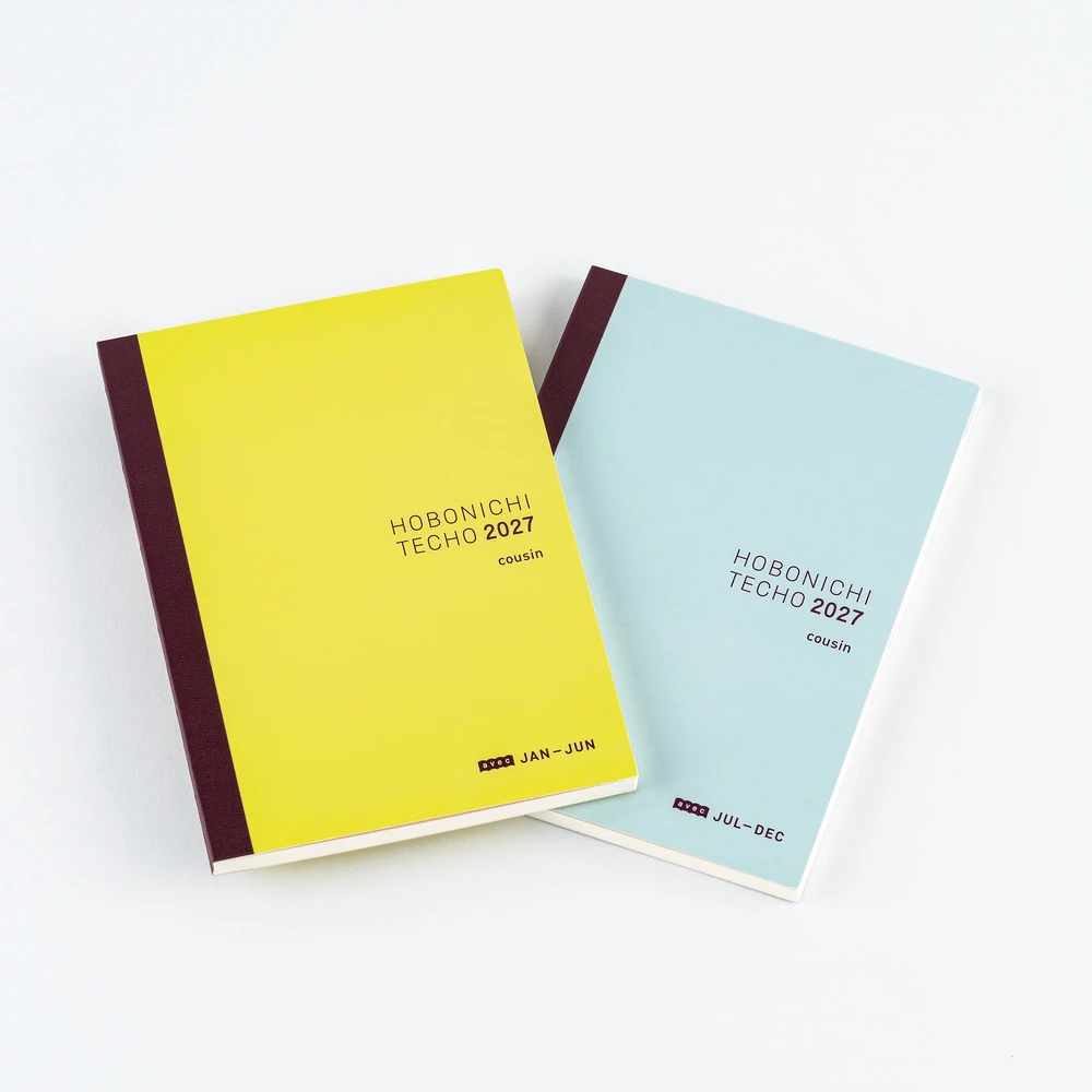 Hobonichi Techo 2027 A5 Cousin Avec Books (Japanese)