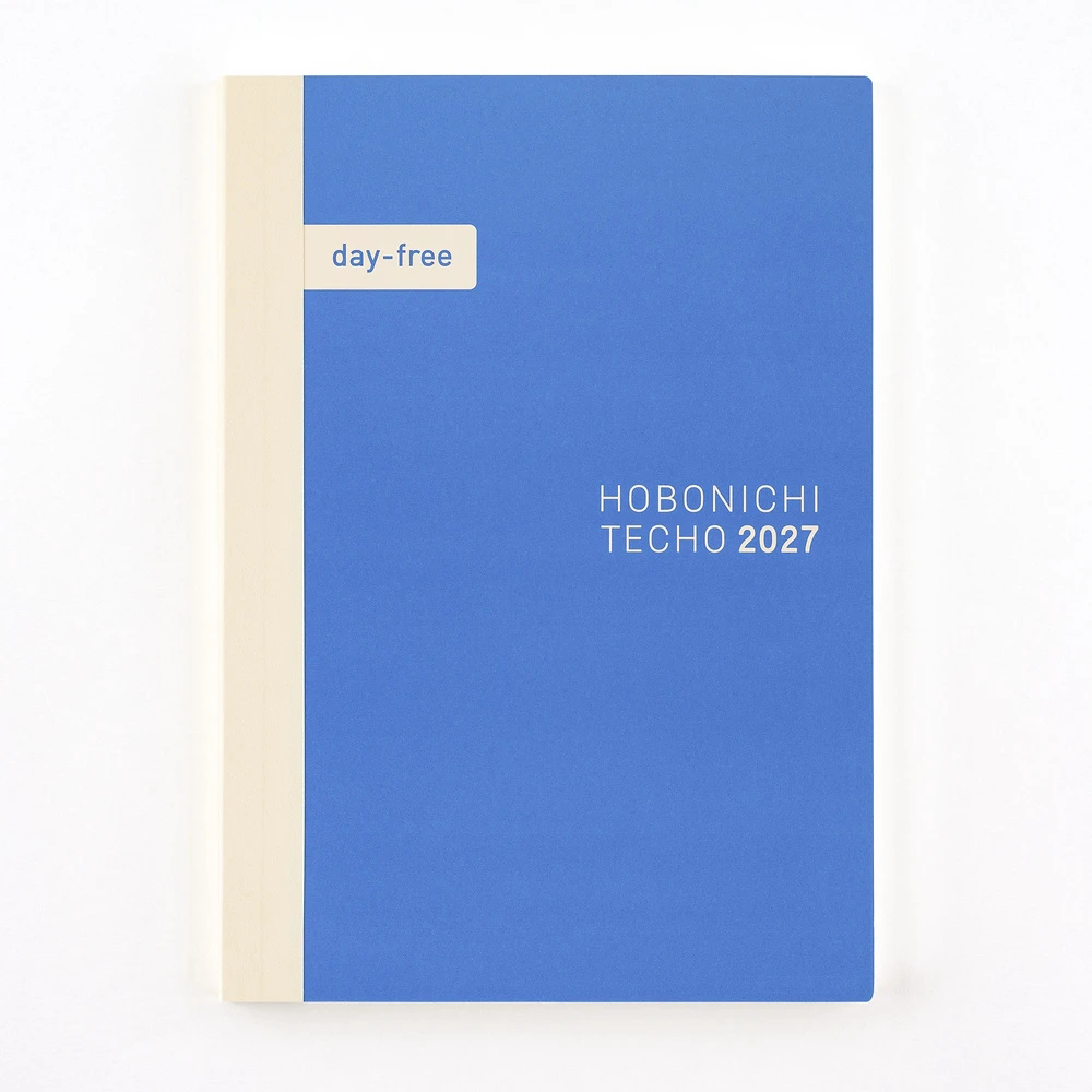 Hobonichi Techo 2027 A5 Day-Free Book (Japanese)