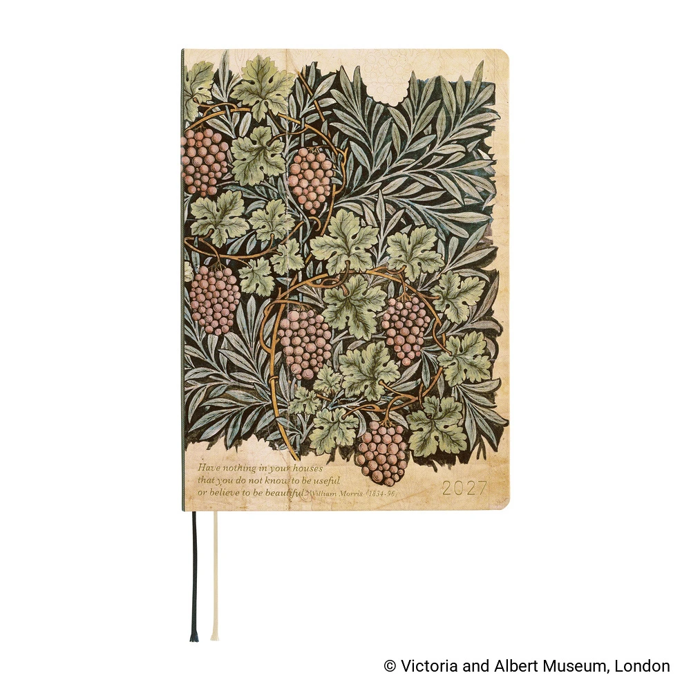Hobonichi Techo A5 HON - V&A Series: Vine (English)