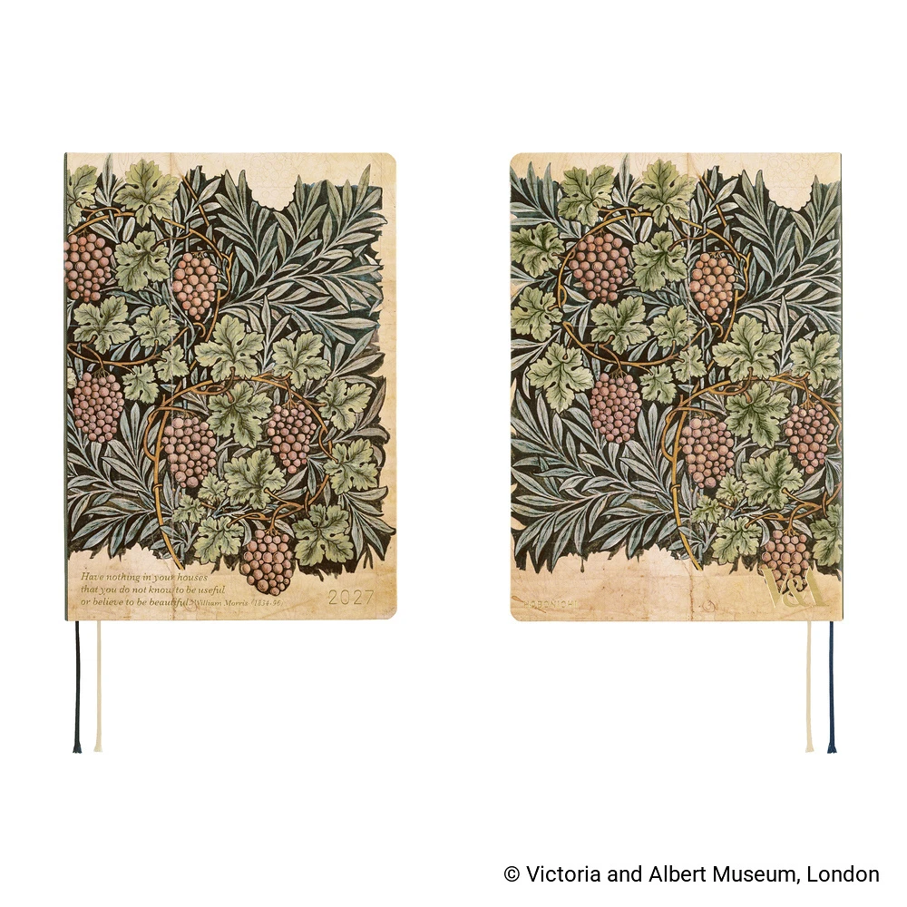 Hobonichi Techo A5 HON - V&A Series: Vine (English)