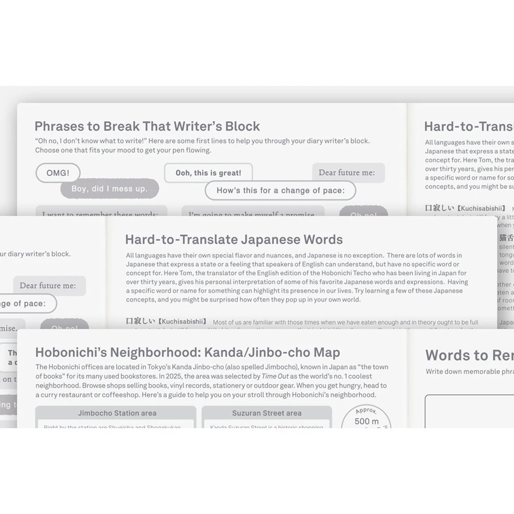 Hobonichi Techo 2027 A5 Cousin Book (English)