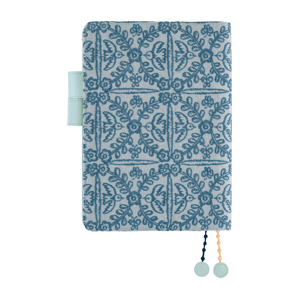 Hobonichi Techo A5 Cousin Cover - mina perhonen: felice (Blue)