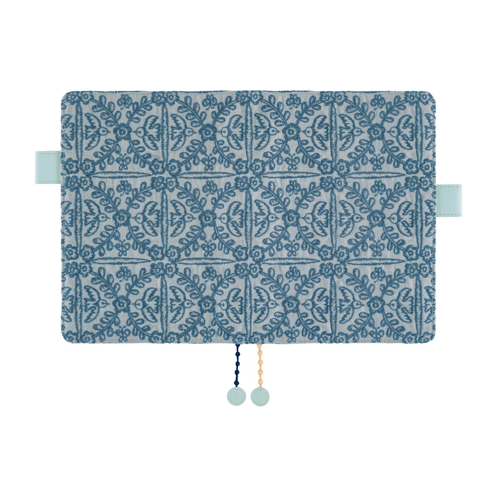 Hobonichi Techo A5 Cousin Cover - mina perhonen: felice (Blue)