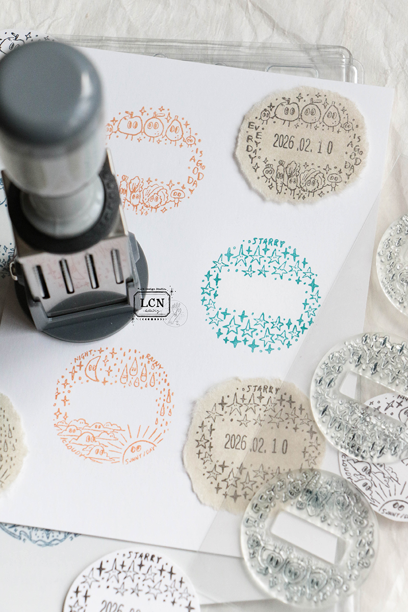 Lin Chia Ning Date Stamp - Good Day