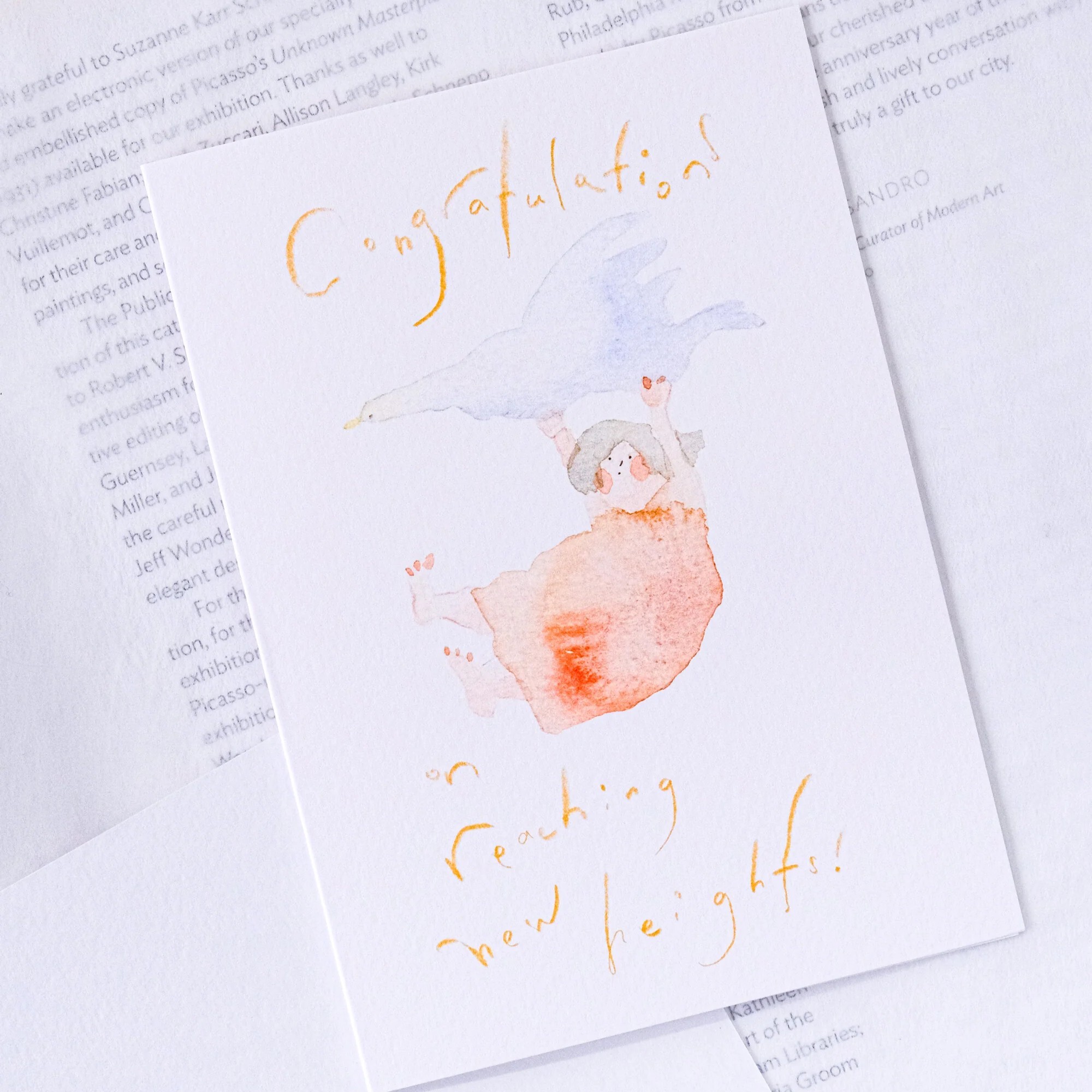 dodolulu Congratulations Card - Reaching New Heights