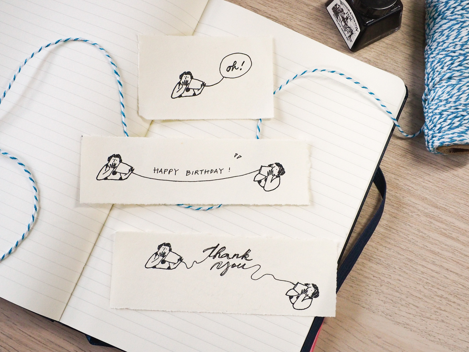 dodolulu Rubber Stamp Set - Secret Talk