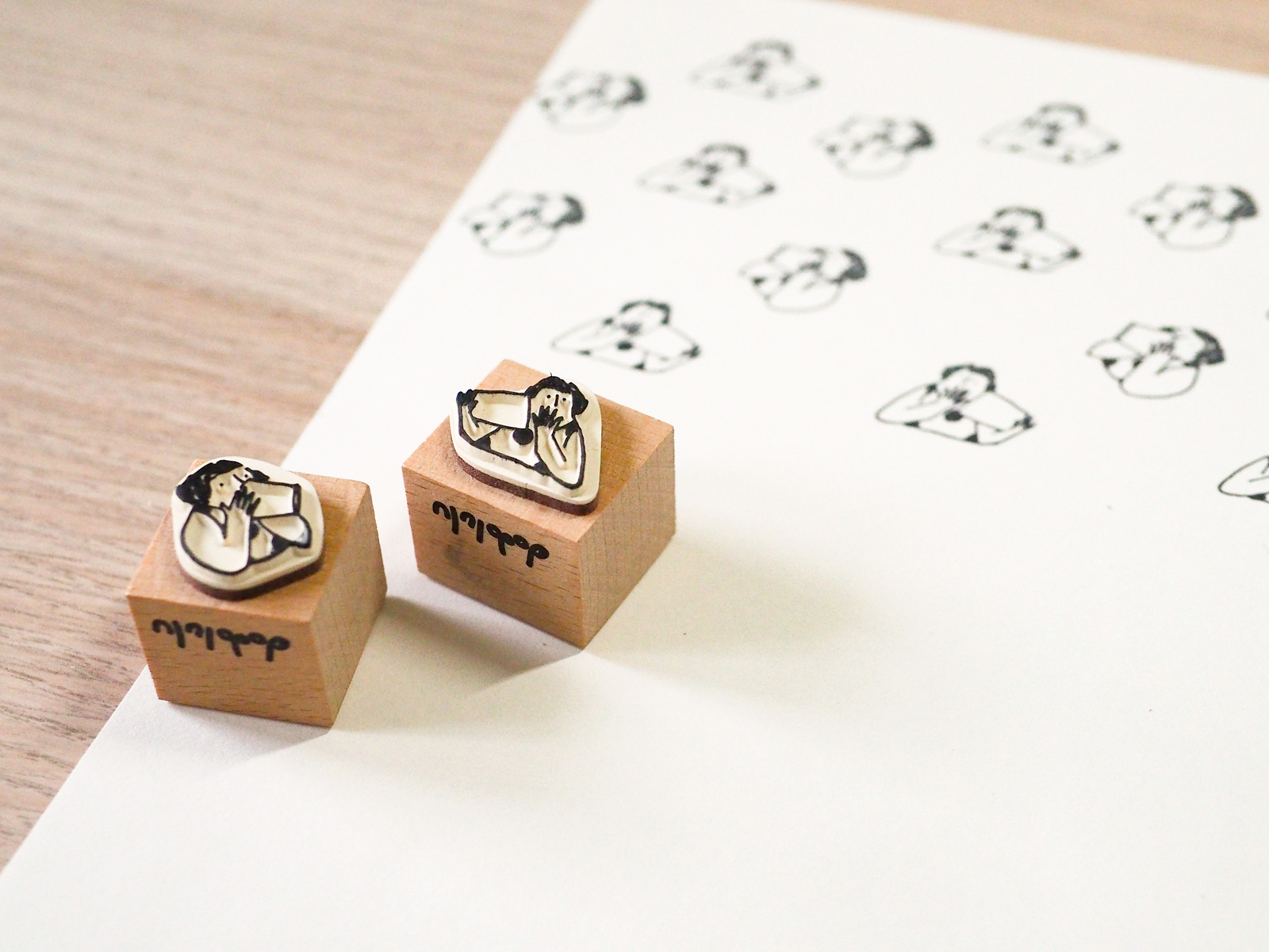 dodolulu Rubber Stamp Set - Secret Talk