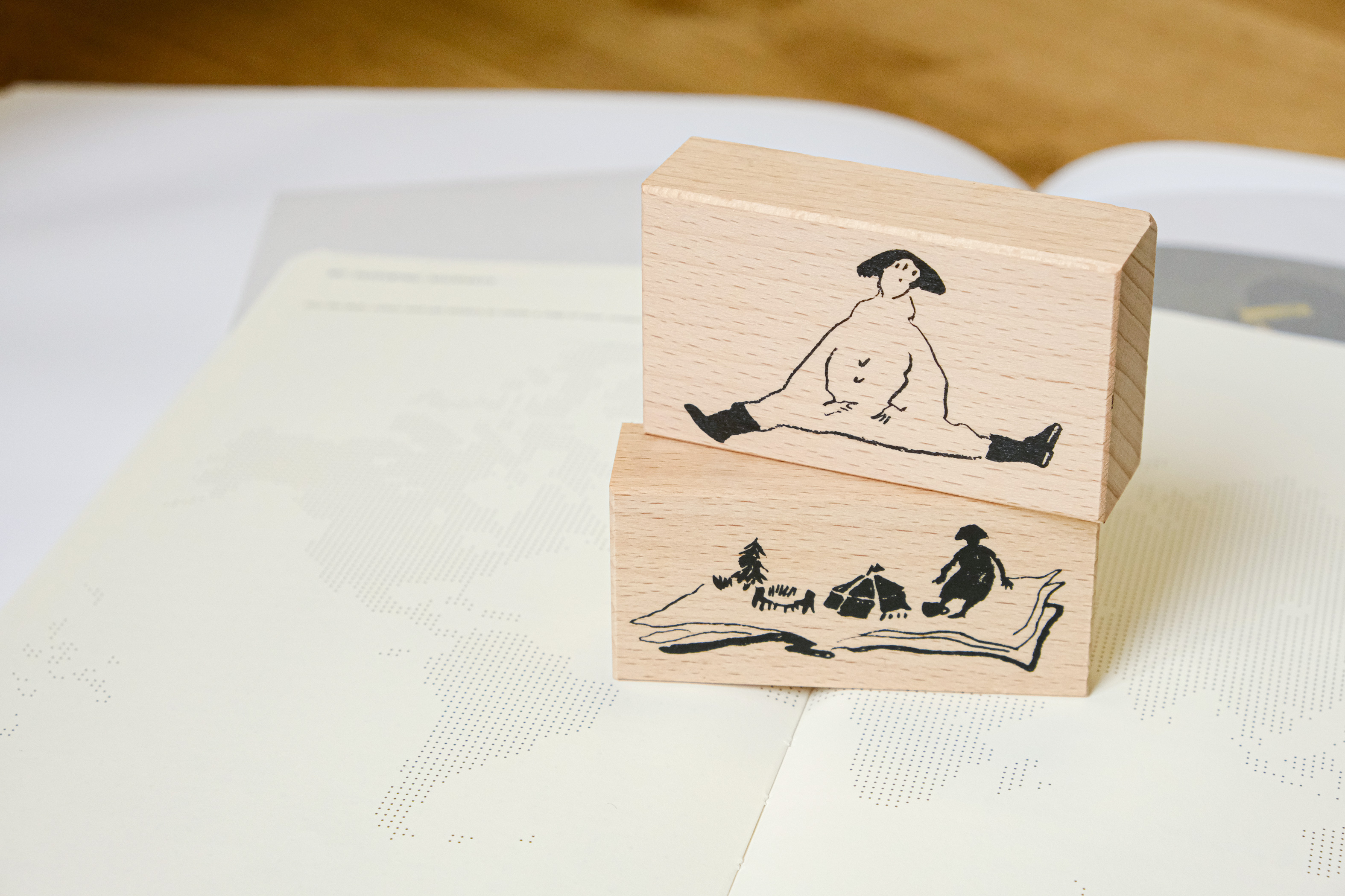 dodolulu Rubber Stamp Set - Story Book