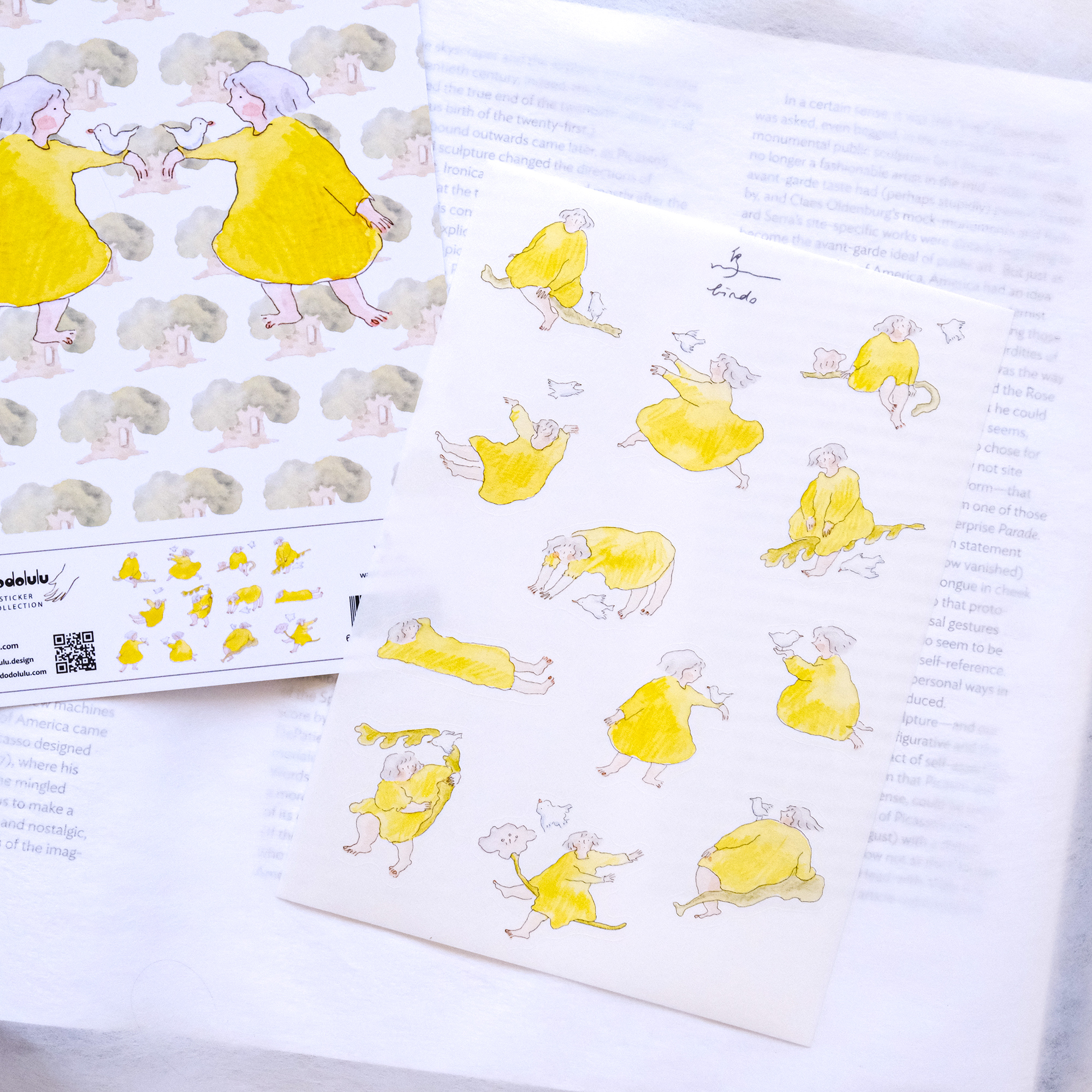 dodolulu Sticker Sheet - Birds