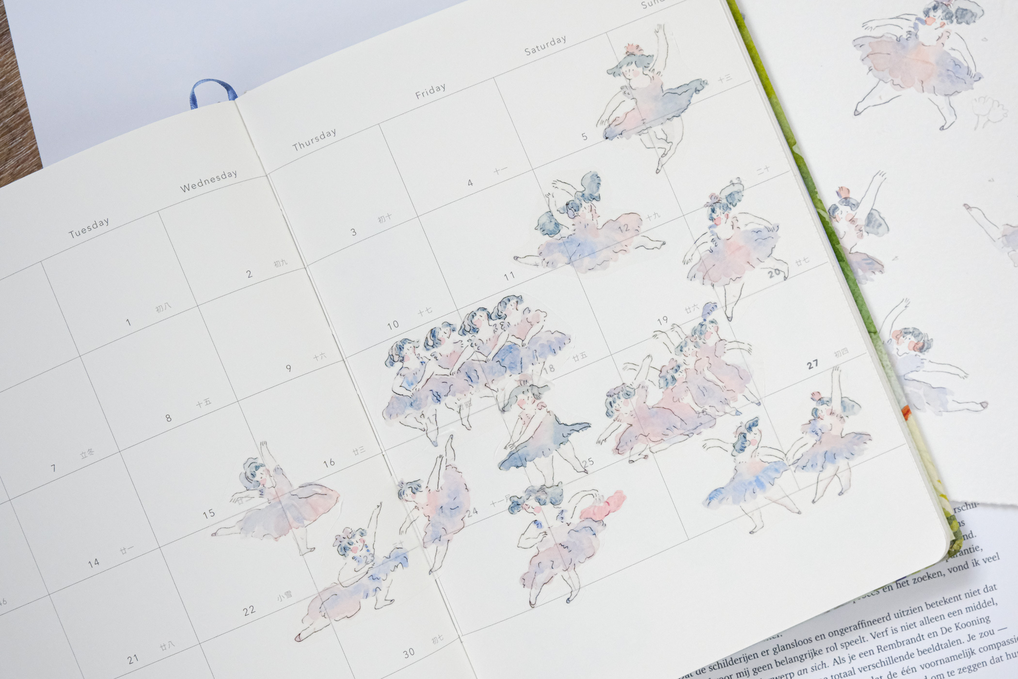 dodolulu Sticker Sheet - Some Ballerinas