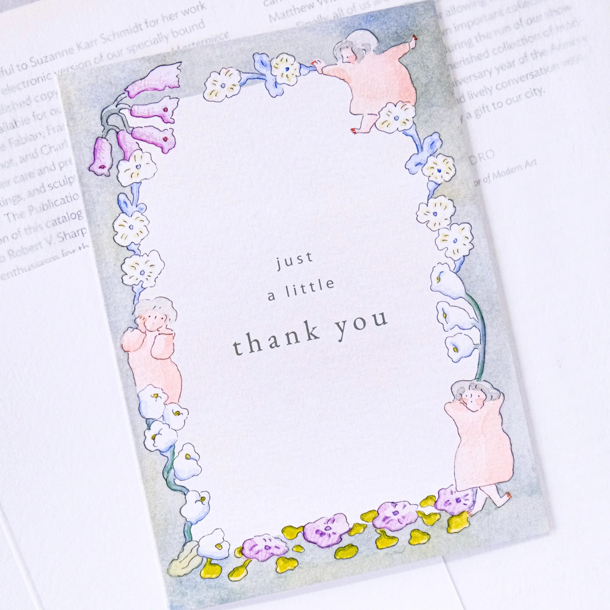 dodolulu Thank You Card - A Little Thank You