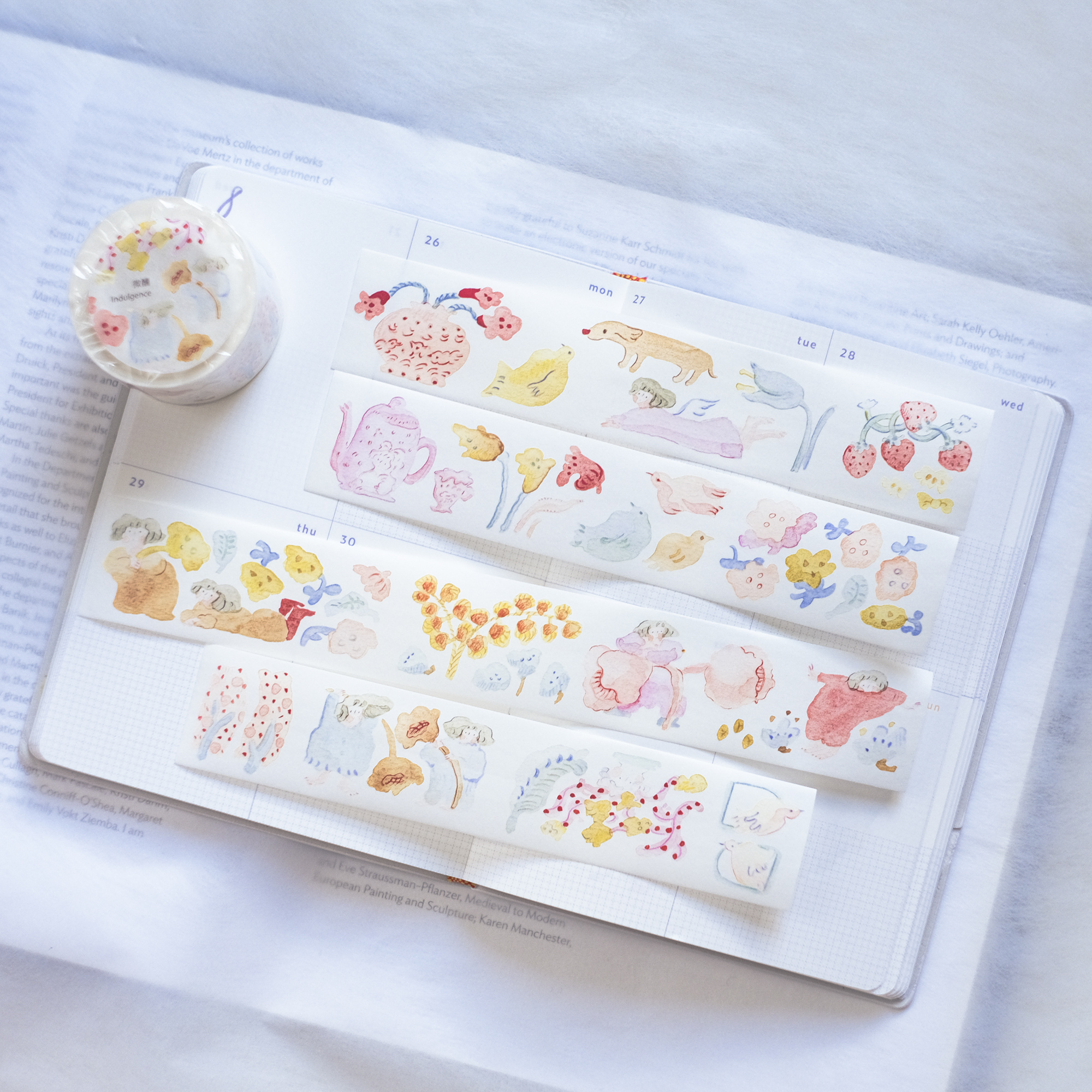 dodolulu Washi Tape - Indulgence (3.5cm)