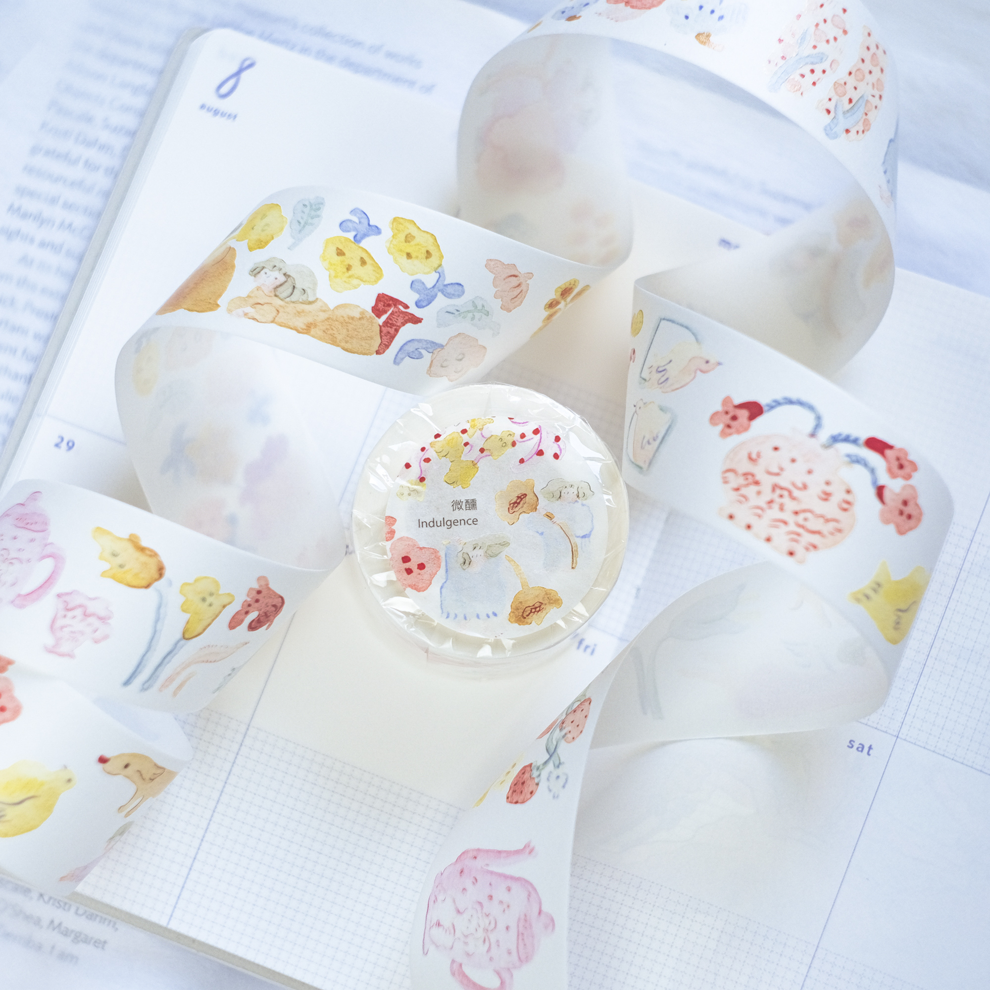 dodolulu Washi Tape - Indulgence (3.5cm)