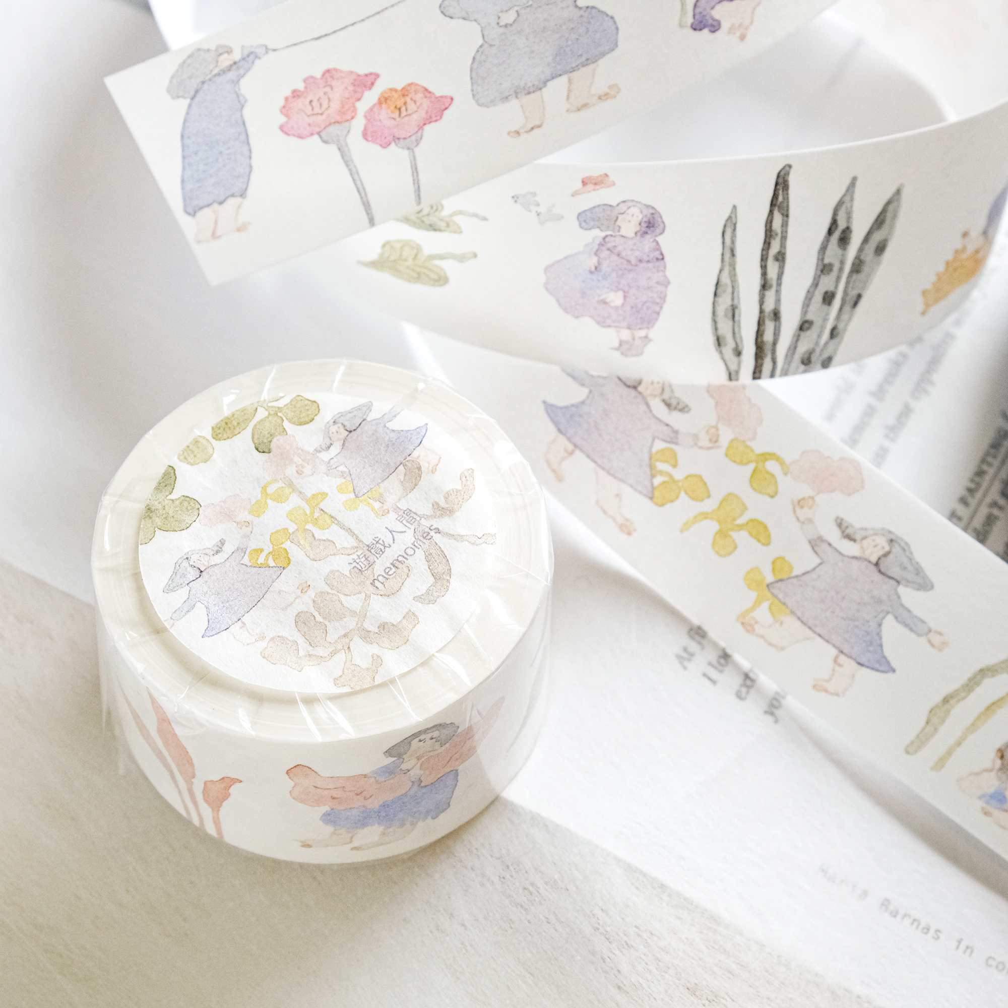 dodolulu Washi Tape - With Love (3cm)