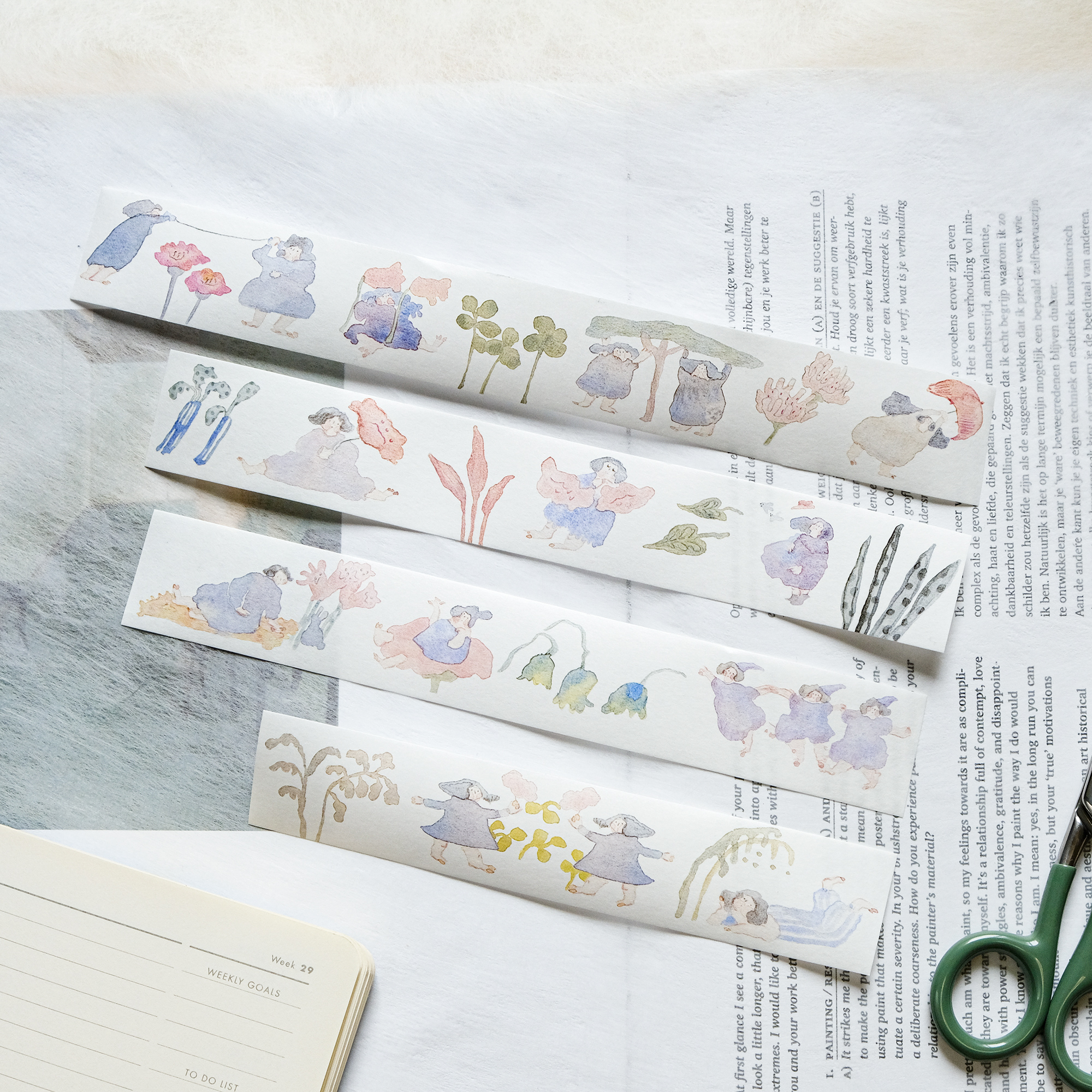 dodolulu Washi Tape - Memories (3cm)