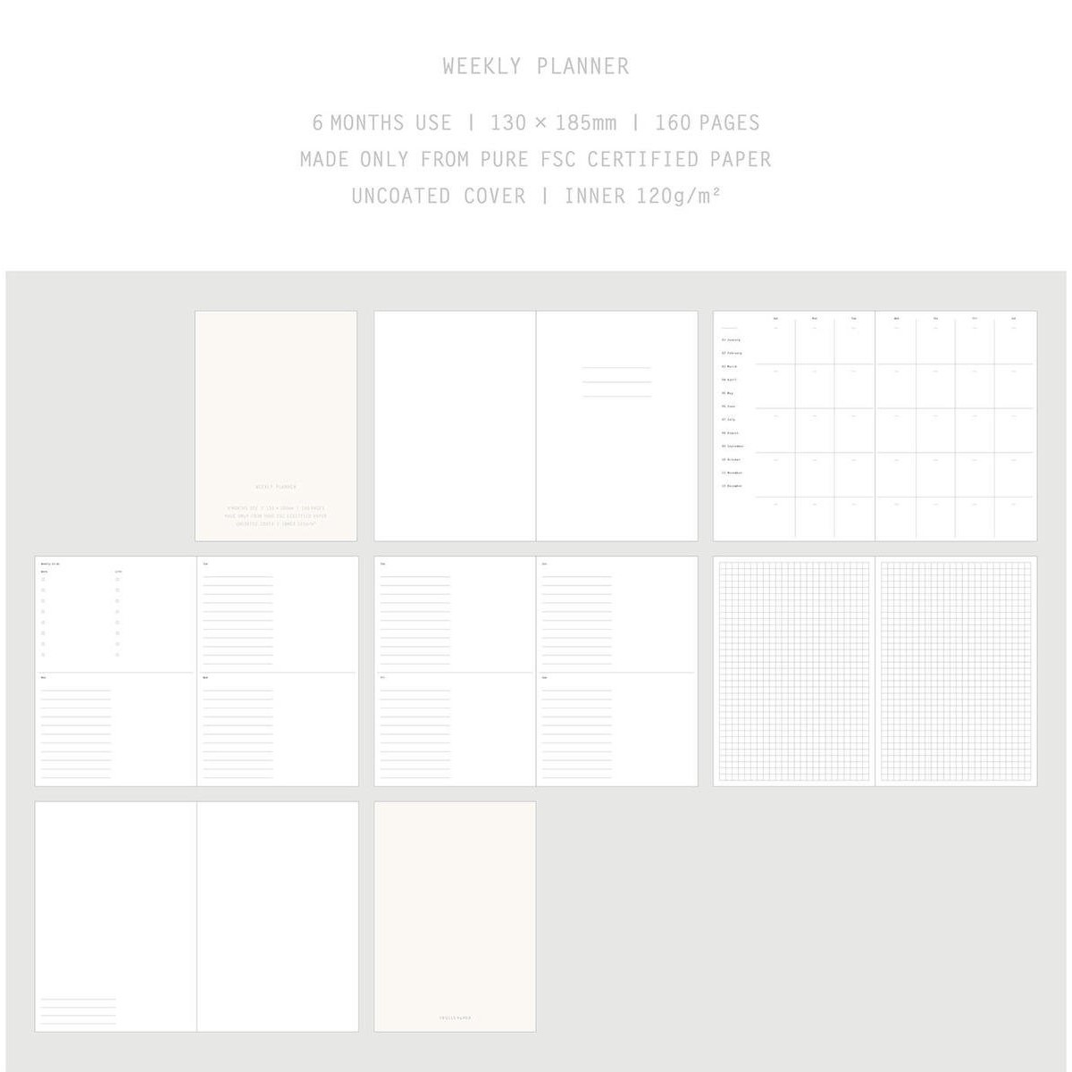 TROLLS PAPER Essential Note - Weekly Planner