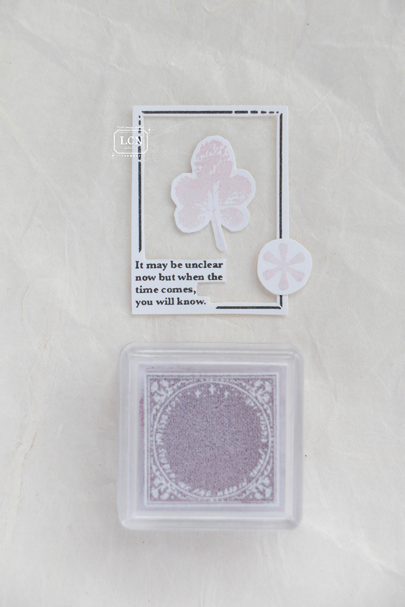 Lin Chia Ning Four Seasons Ink Pad - Frost Sakura