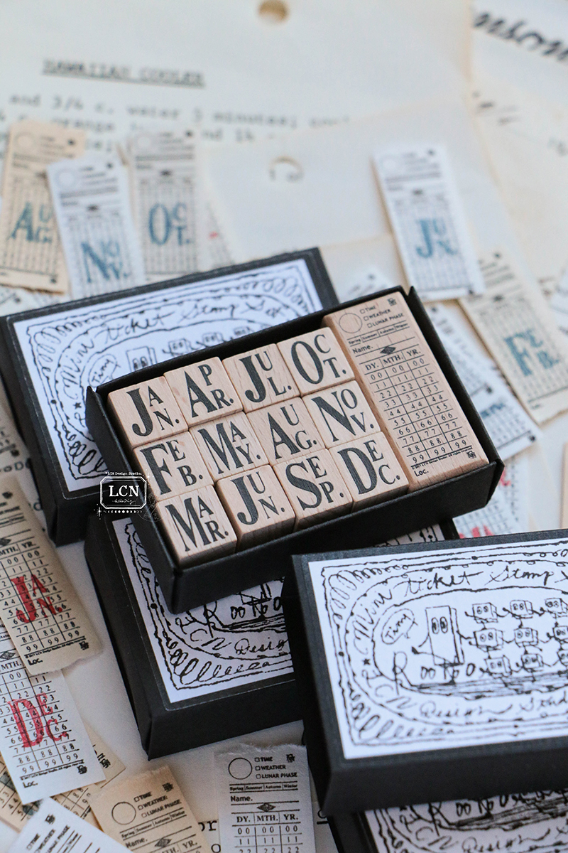 Lin Chia Ning 2026 Mini Tote Stationery Set - Black Cover